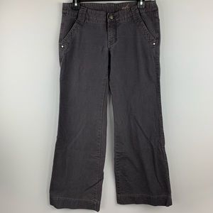 Anthropologie Idra Wide Leg Gray Boho Jeans Size 6